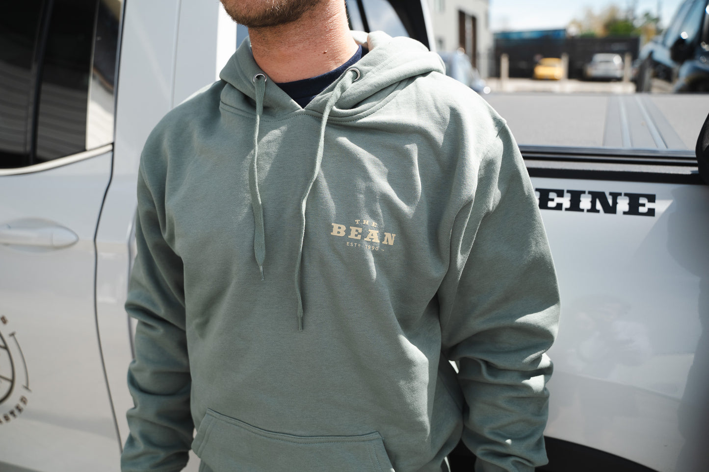 Bean Hoodie 2024 | Dusty Green