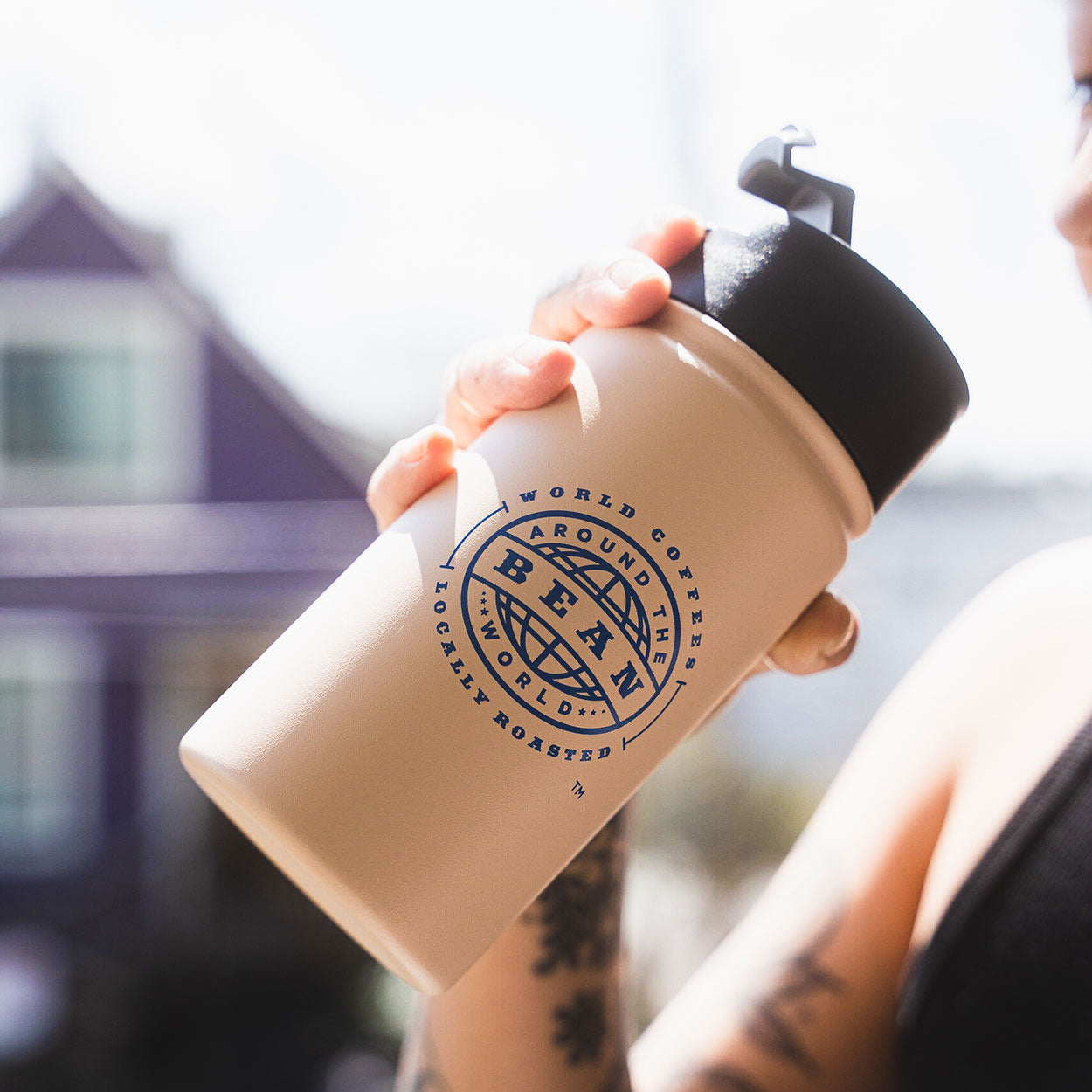 Baja Cream Flip Mug | 12 oz