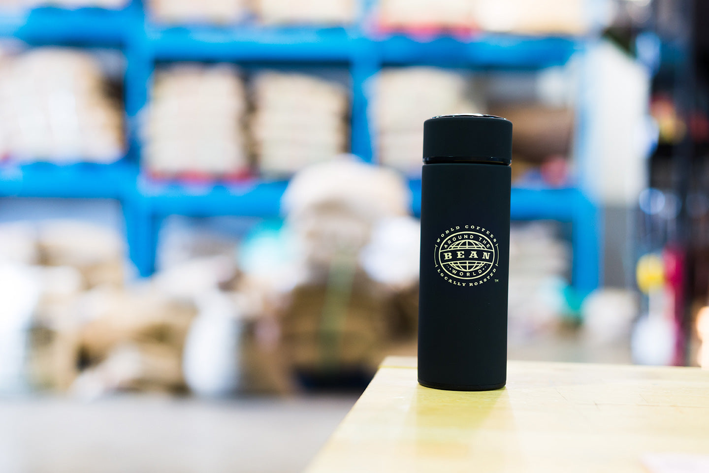 Travel Thermos Black | 16 oz