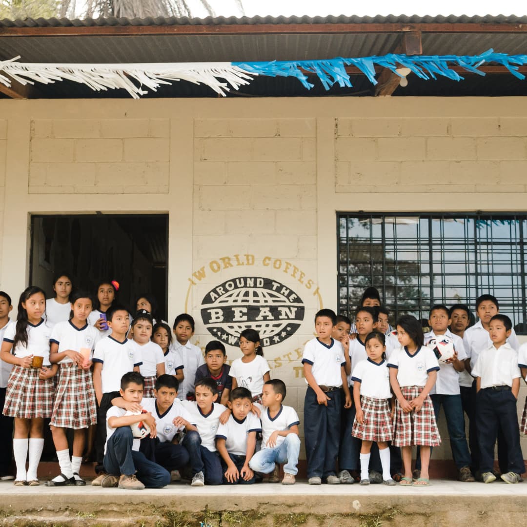 The Bean Around the World School in Finca Carrizal, Guatemala